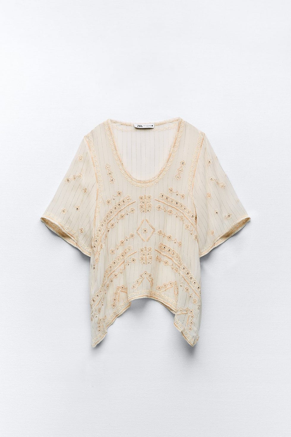 Blusa con bordados