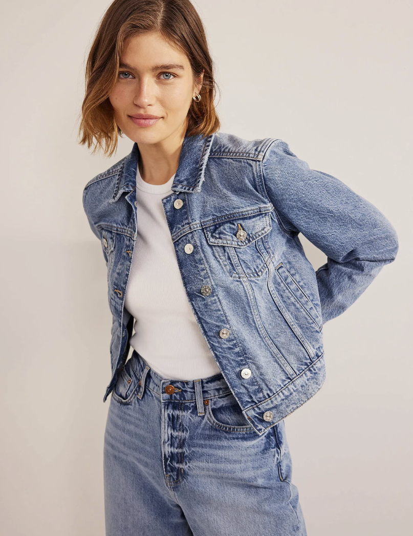 Buy Karl Lagerfeld Women Blue Disney x KL Denim Jacket for Women Online |  The Collective