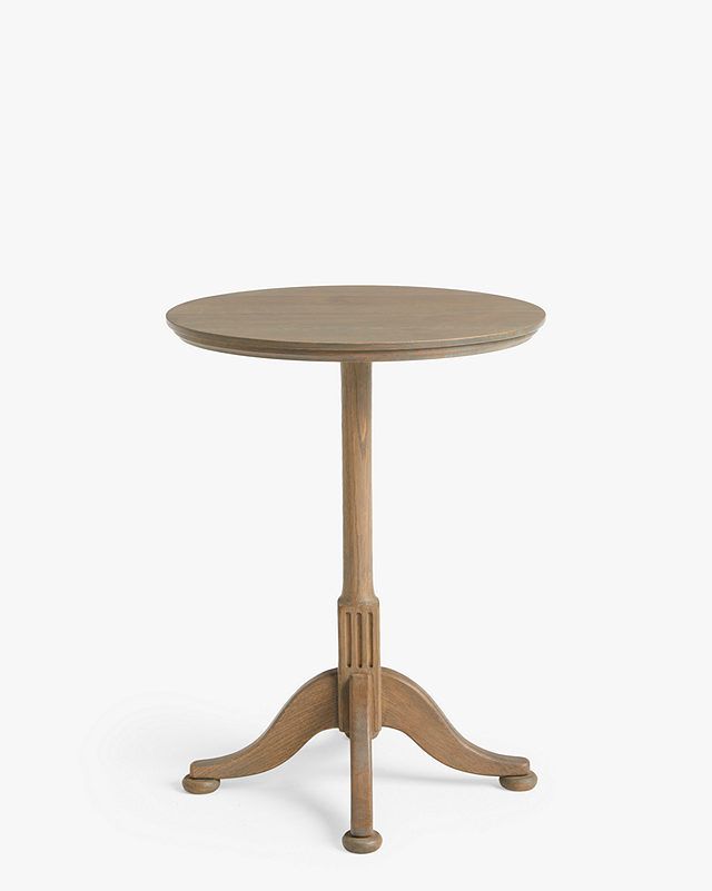 Clemence Pedestal Side Table