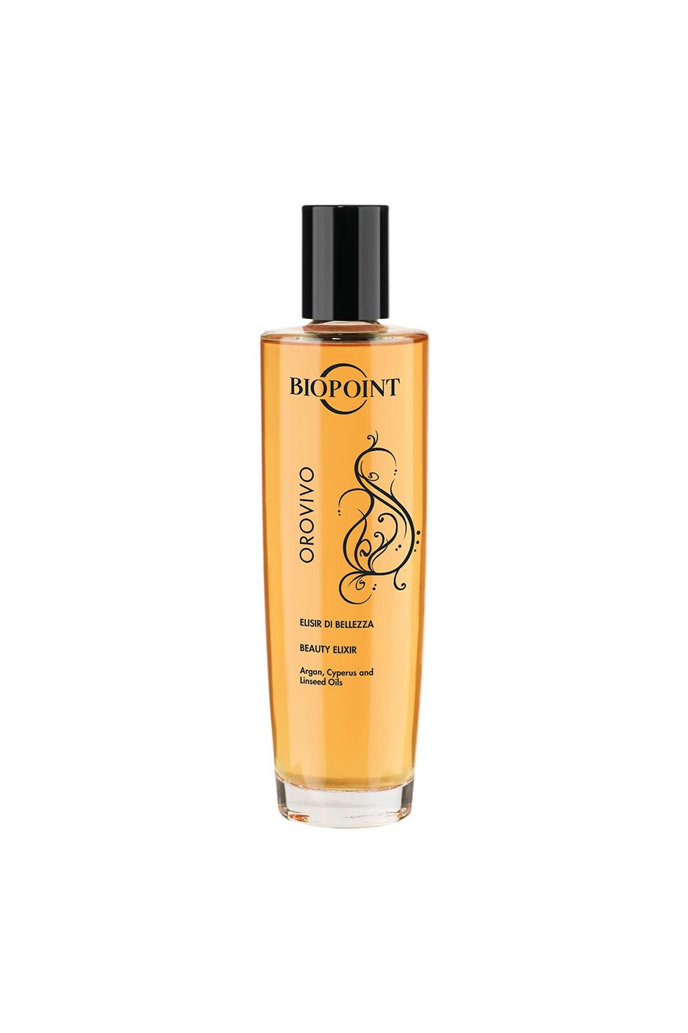 Orovivo Elixir of beauty, nourishing care, gives lightness, softness and shine to the hair.