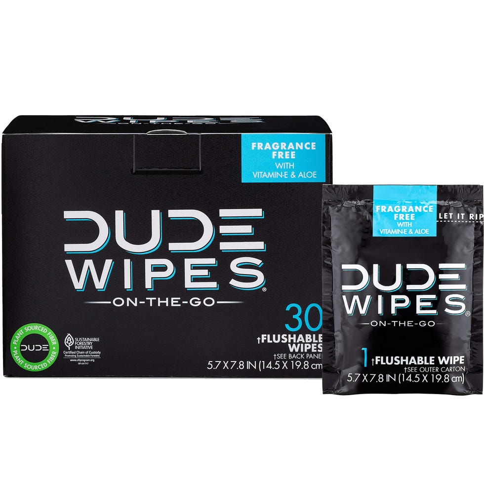On-The-Go Flushable Wipes