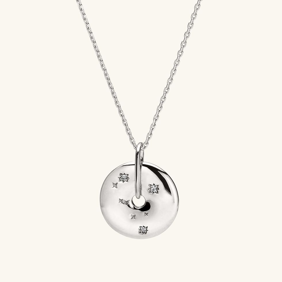 Sterling Silver Zodiac Pendant Necklace