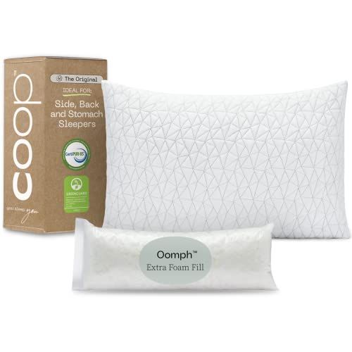 Core Products Tri-Core Cervical Support Pillow for Neck, Shoulder, and Back  Pain Relief; Ergonomic Orthopedic Contour Bed Pillow for Back and Side