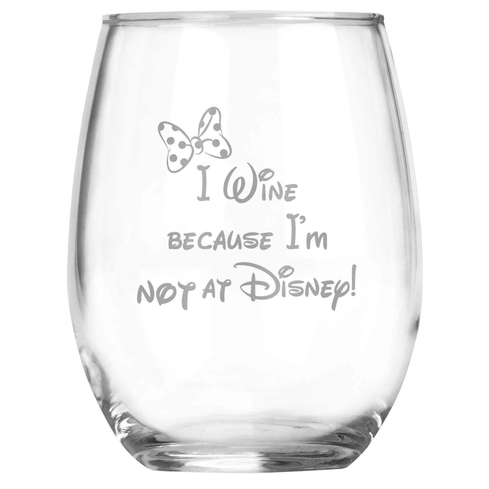 Disney deals wine glass