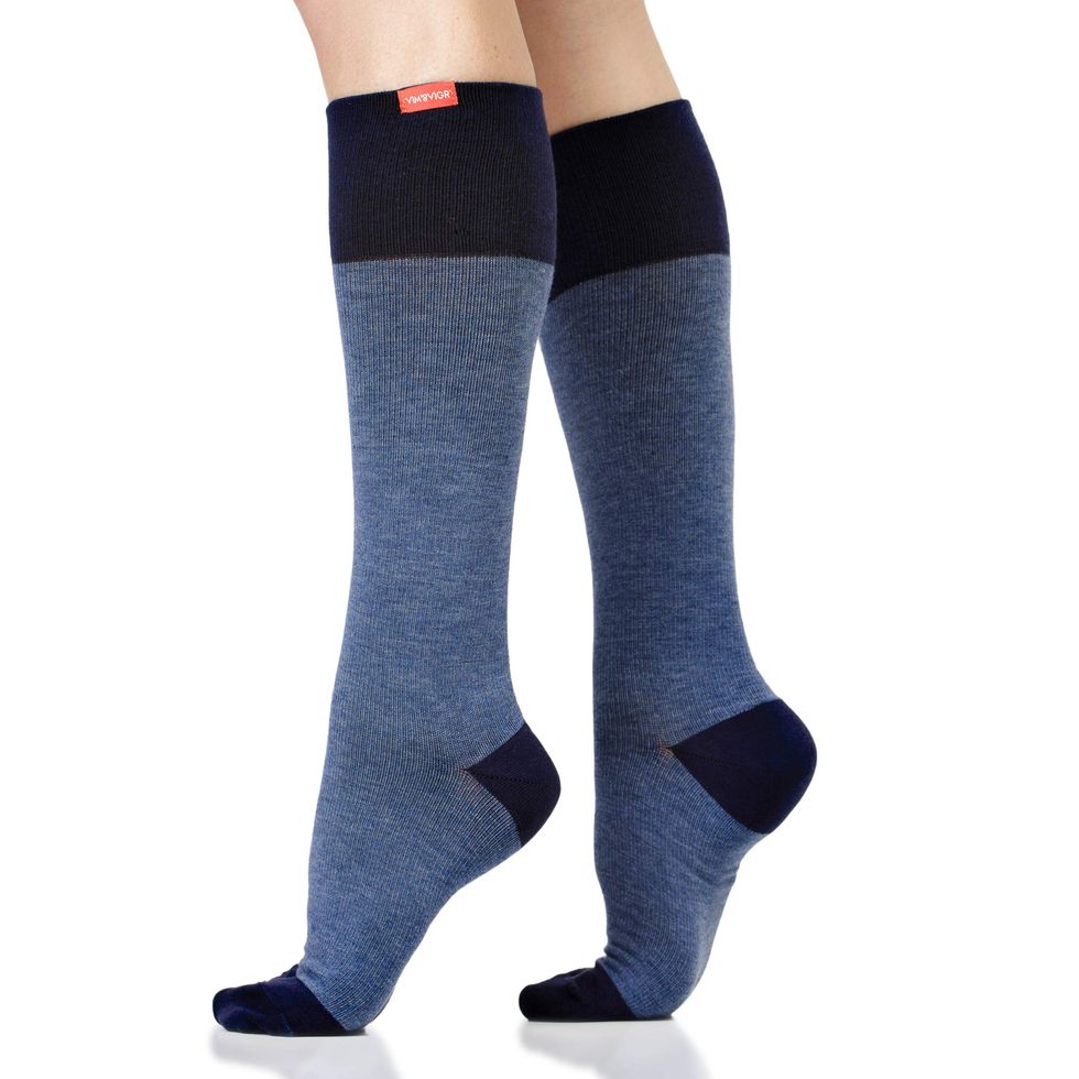 Men's MicroPillow Compression Knee-High Running Socks *Light Cushioning, Men's Socks