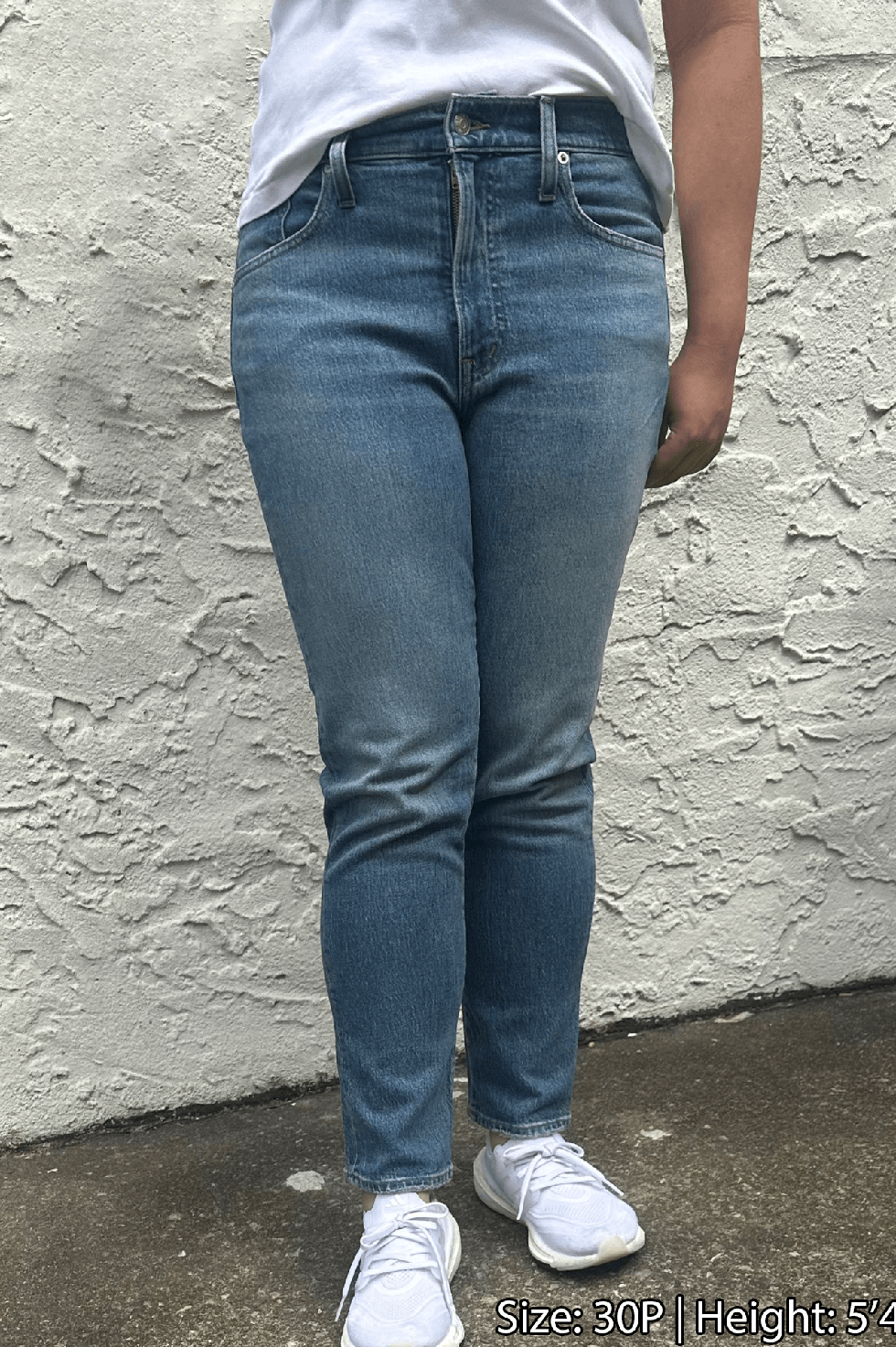 Time and Tru Medium Denim High Rise Stretch Fitted Jegging - X-Small :  : Clothing, Shoes & Accessories