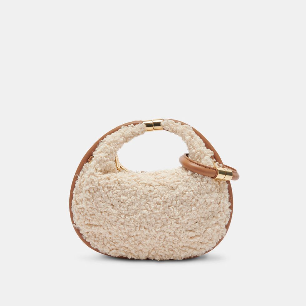Handbags for Women Winter Spring Plush Luxury Brand Designer Wool Handbag Women Shoulder Bag Fur Grey | AmelliaBags