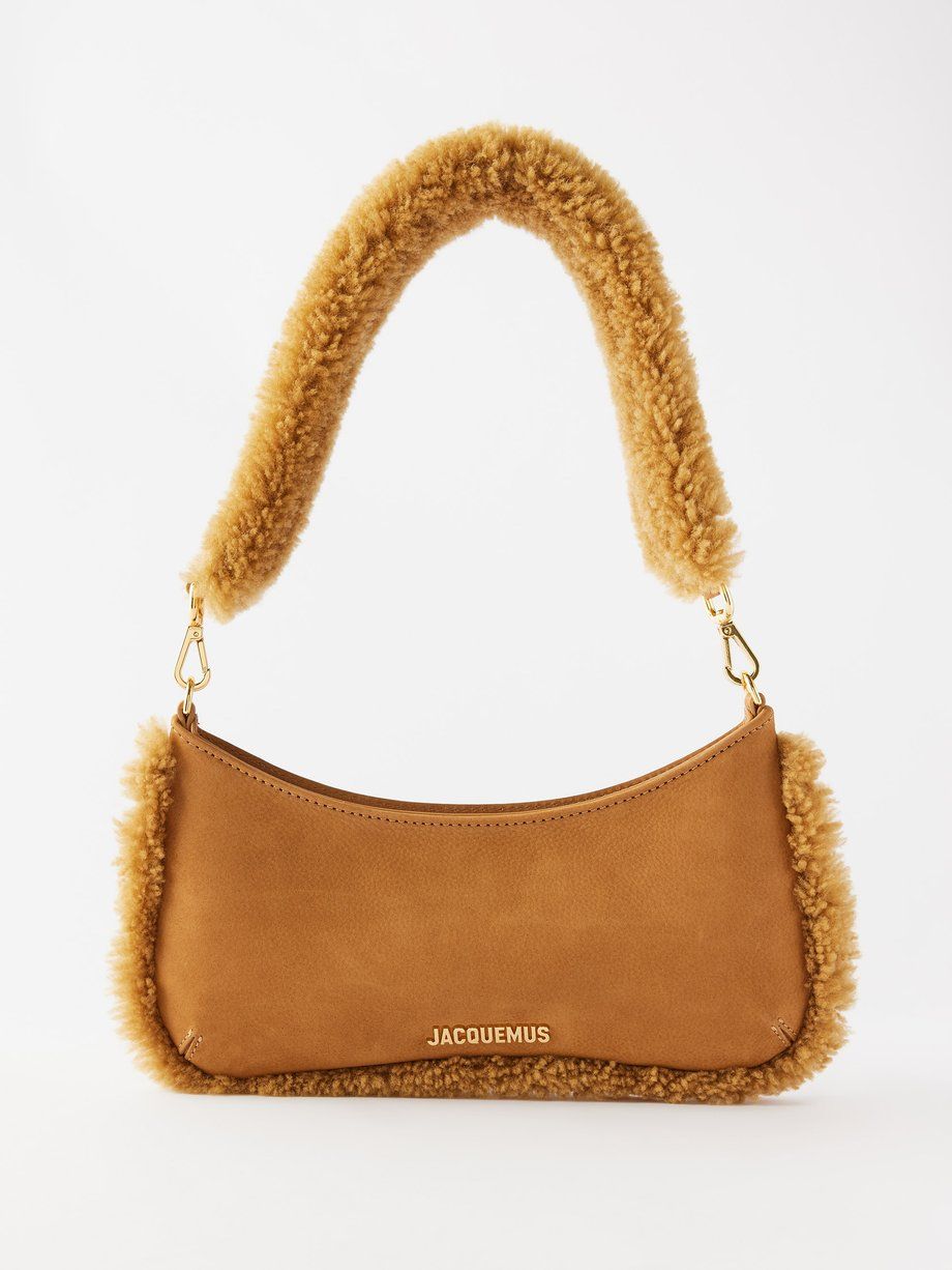 Cici faux discount fur shoulder bag