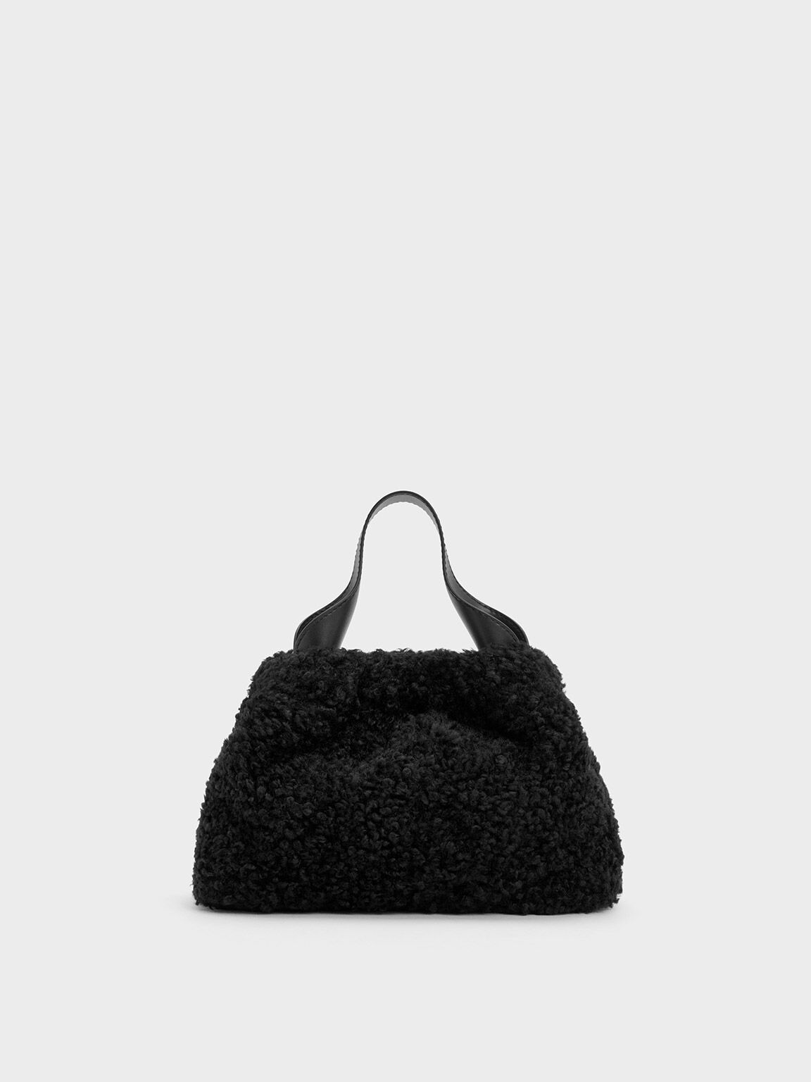 Shearling discount designer bag