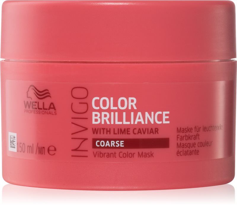 Invigo Color Brilliance, maschera protettiva illuminante, previene lo sbiadimento del colore e rende subito i capelli brillanti
