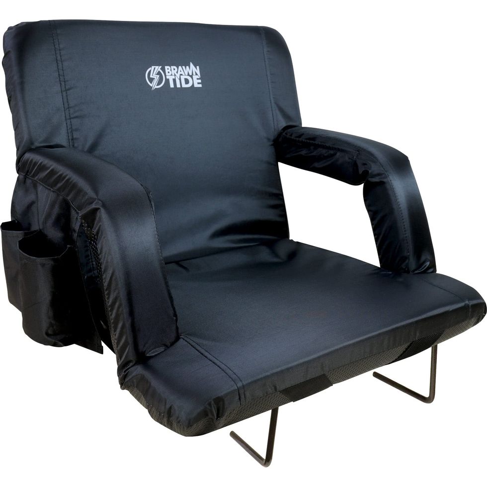 Self-Inflating Stadium Seat Cushion, Inflatable Bleacher Chair Seat Pads Mat
