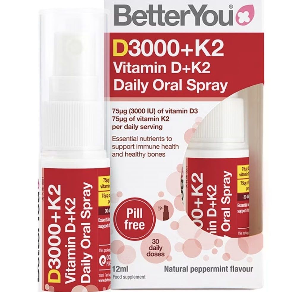Vitamin D + K2 Spray  