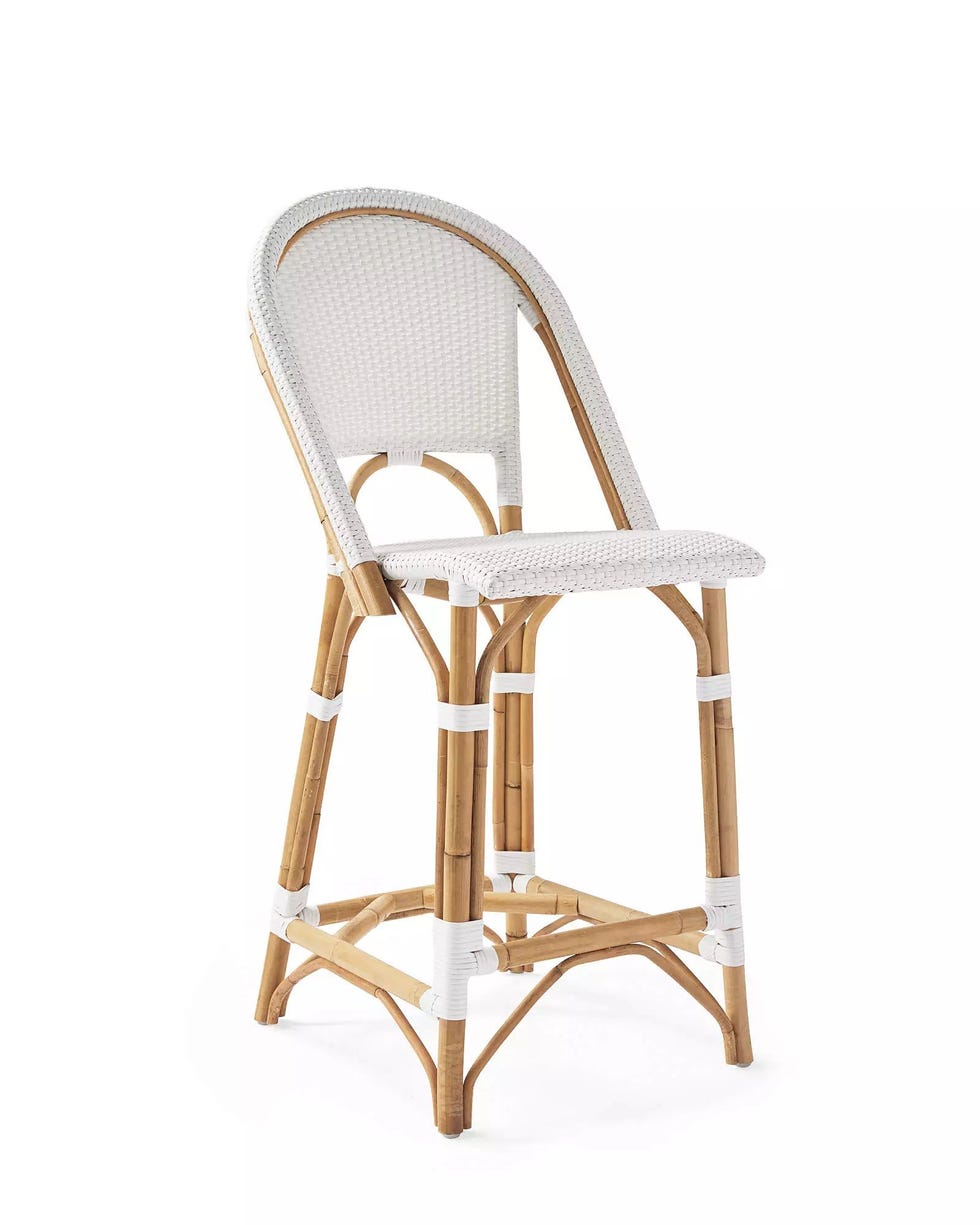 Riviera Rattan Barstool
