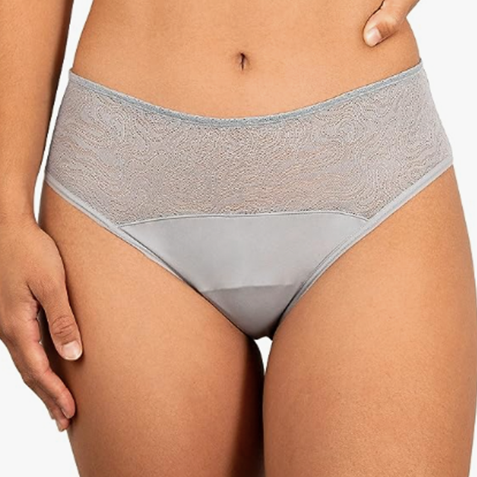 Women Stay Dry Period Panty - Cotton Spandex - Full Coverage, Mid Rise,  High Absorbance, No Marks Waistband