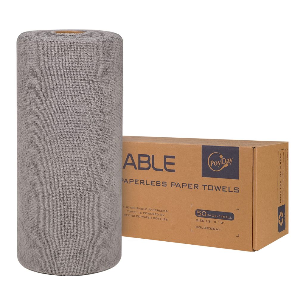Kitchen + Home Bamboo Paper Towels Heavy Duty Washable Reusable Rayon Towels  4 Pack : Target