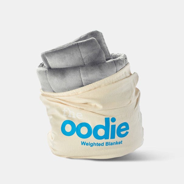 9. Grey Oodie Weighted Blanket (SOLD OUT)
