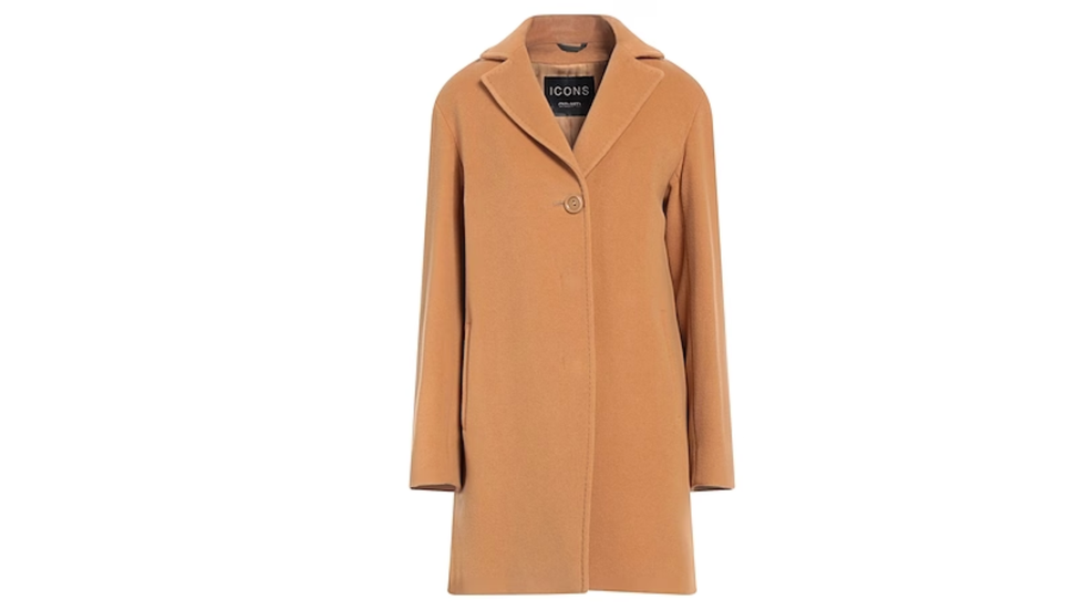 Cappotti color cammello: il modello in lana e cashmere Cinzia Rocca
