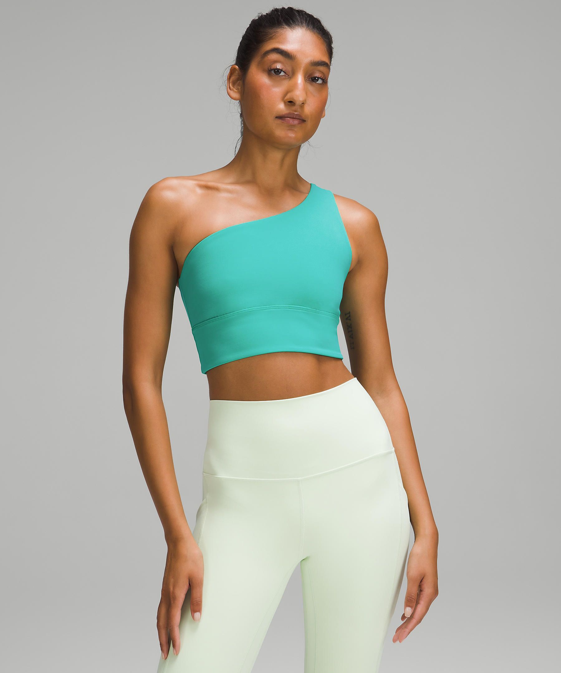 Lululemon one shoulder discount top