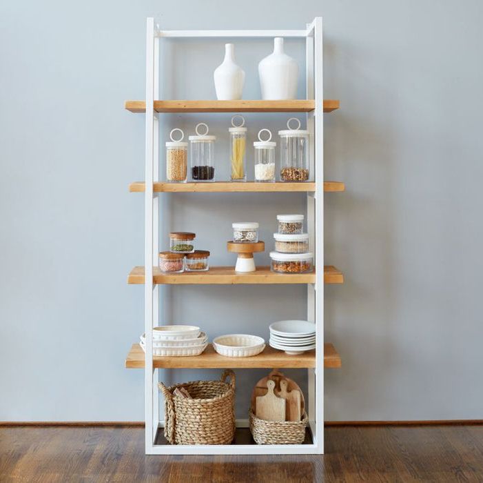 Natural Pantry Shelf Unit