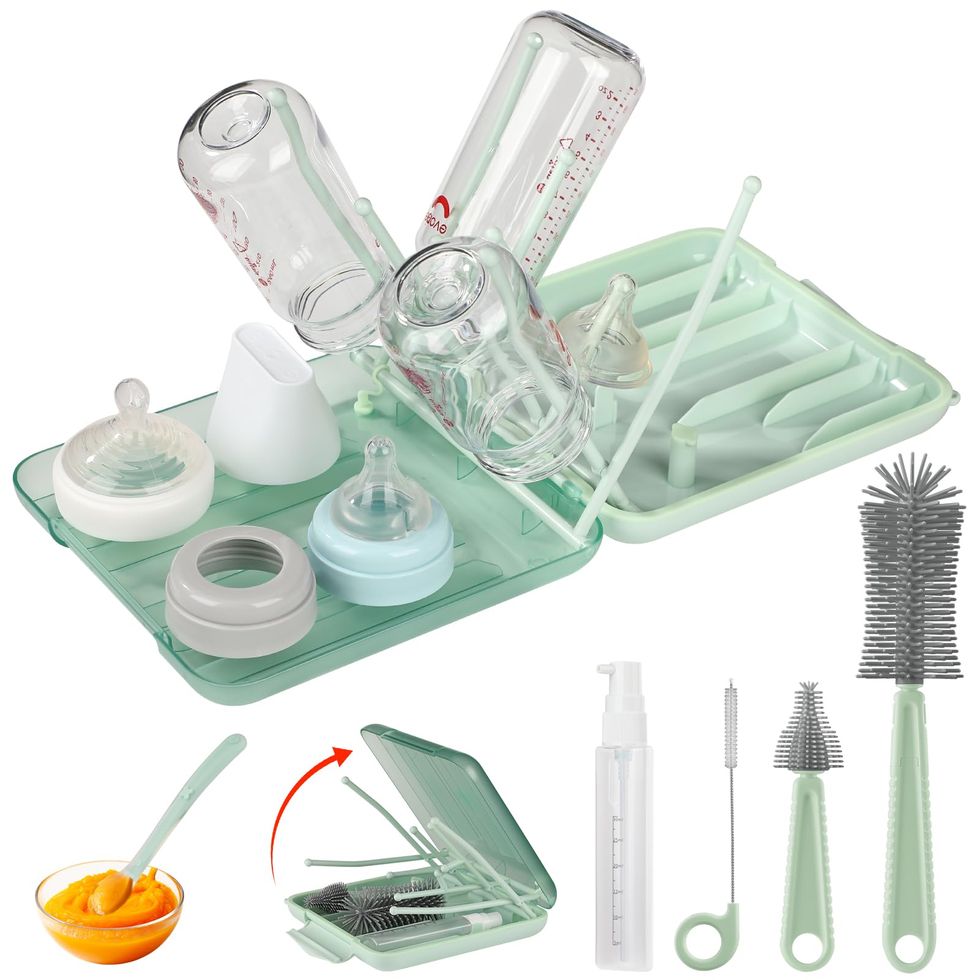 7-in-1 Bottle Brush Set/Travel Brush Cleaner Kit 