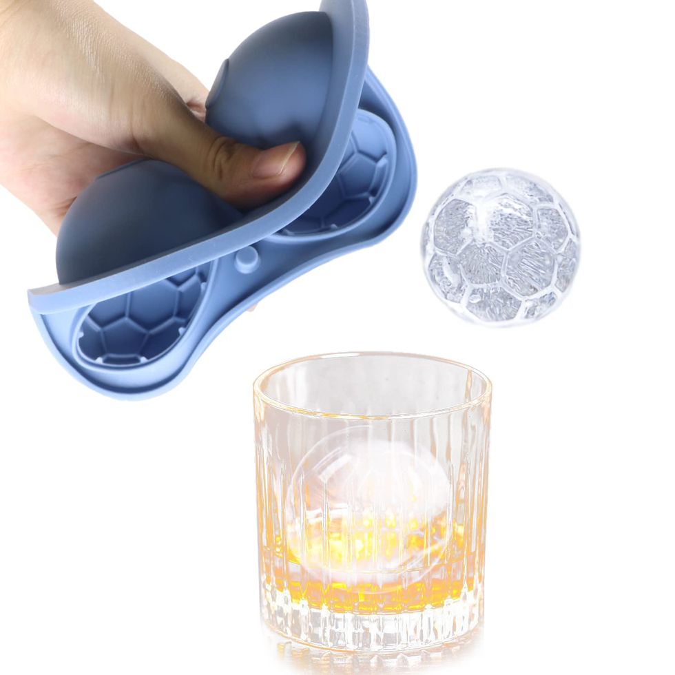 Silicone Ice Cube Mold Set for Football, Basketball Rugby and