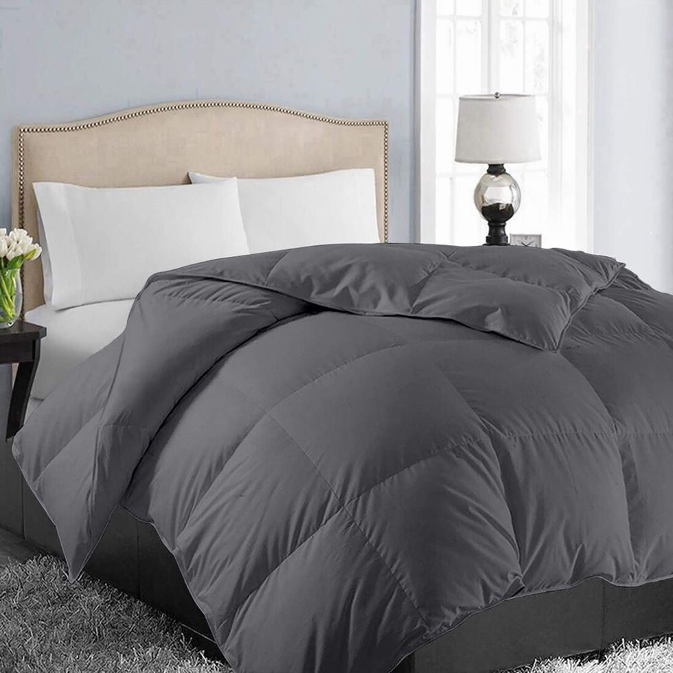  Utopia Bedding King/California King Size Comforter Set with 2  Pillow Shams - Bedding Comforter Sets - Down Alternative Grey Comforter -  Soft and Comfortable - Machine Washable : Home & Kitchen