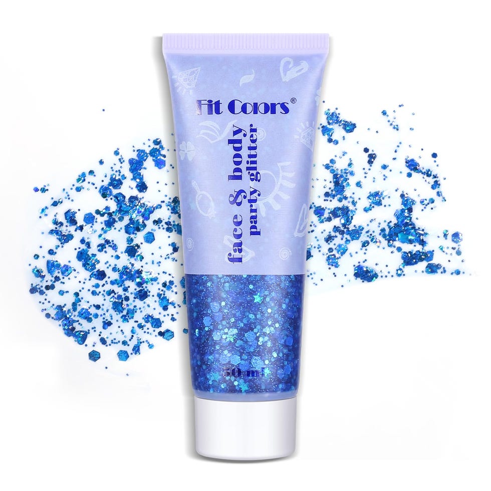 Long Lasting Blue Body Glitter Long Lasting Blue Body Glitter