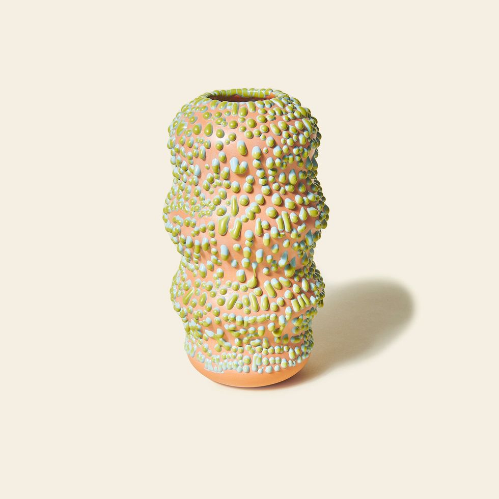 Gloopy Vase by Seth in Coral