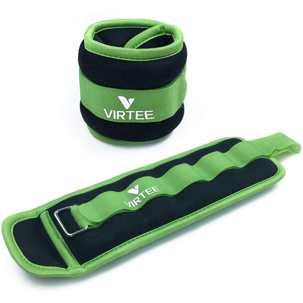 Gymenist Pair Of Ankle Weights Can Be Adjusted Up To 5.0 Lb. Each Set of 2  x Weight Wraps (Total 10-Lb.)