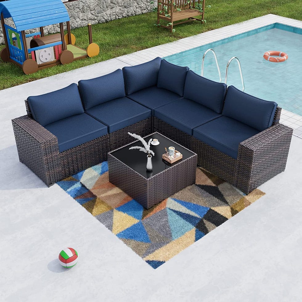 6-Piece Sectional Sofa Set