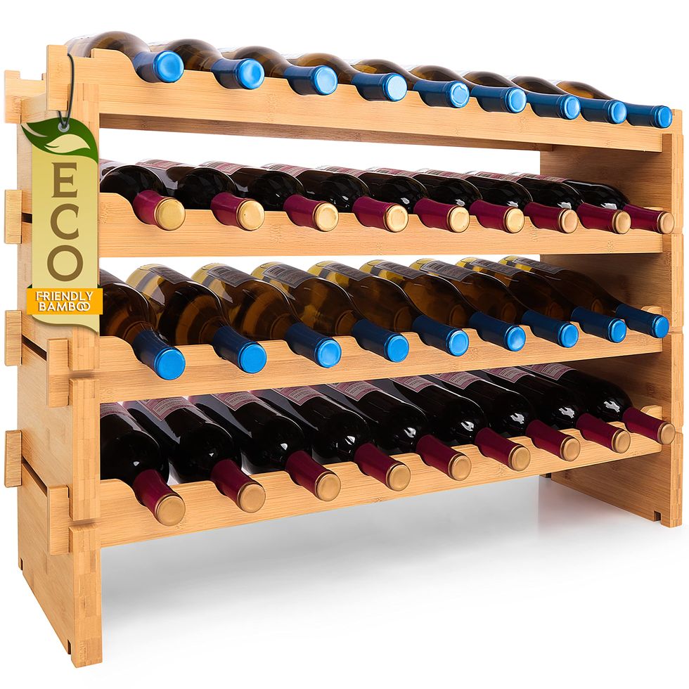 36 Bottle Stackable Wine Rack