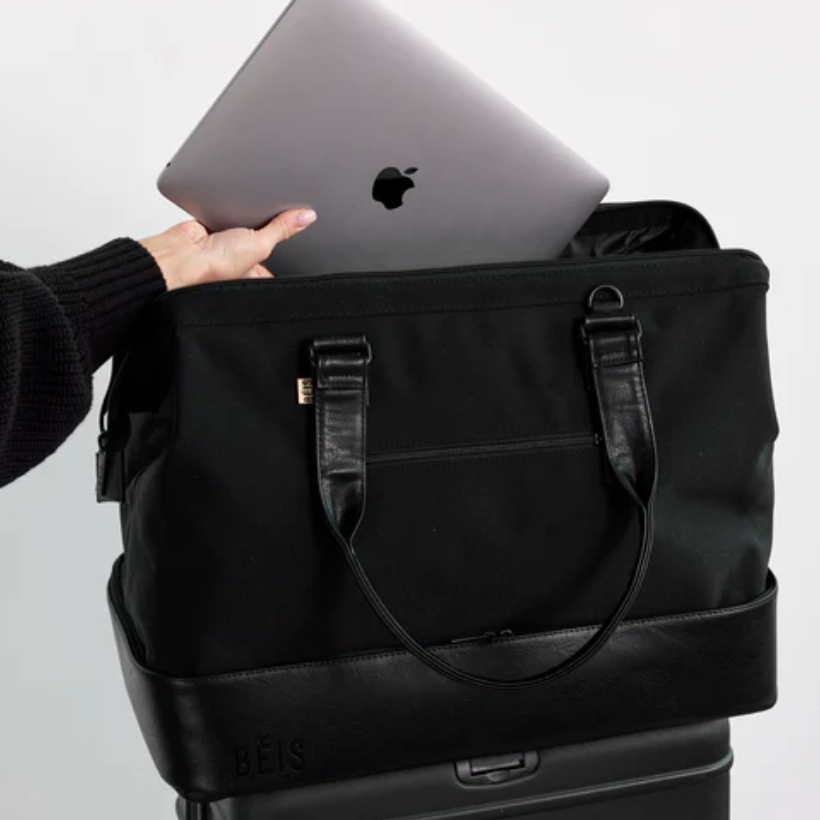 Canvas and Leather Weekender Bag Canvas and Leather Weekender Bag