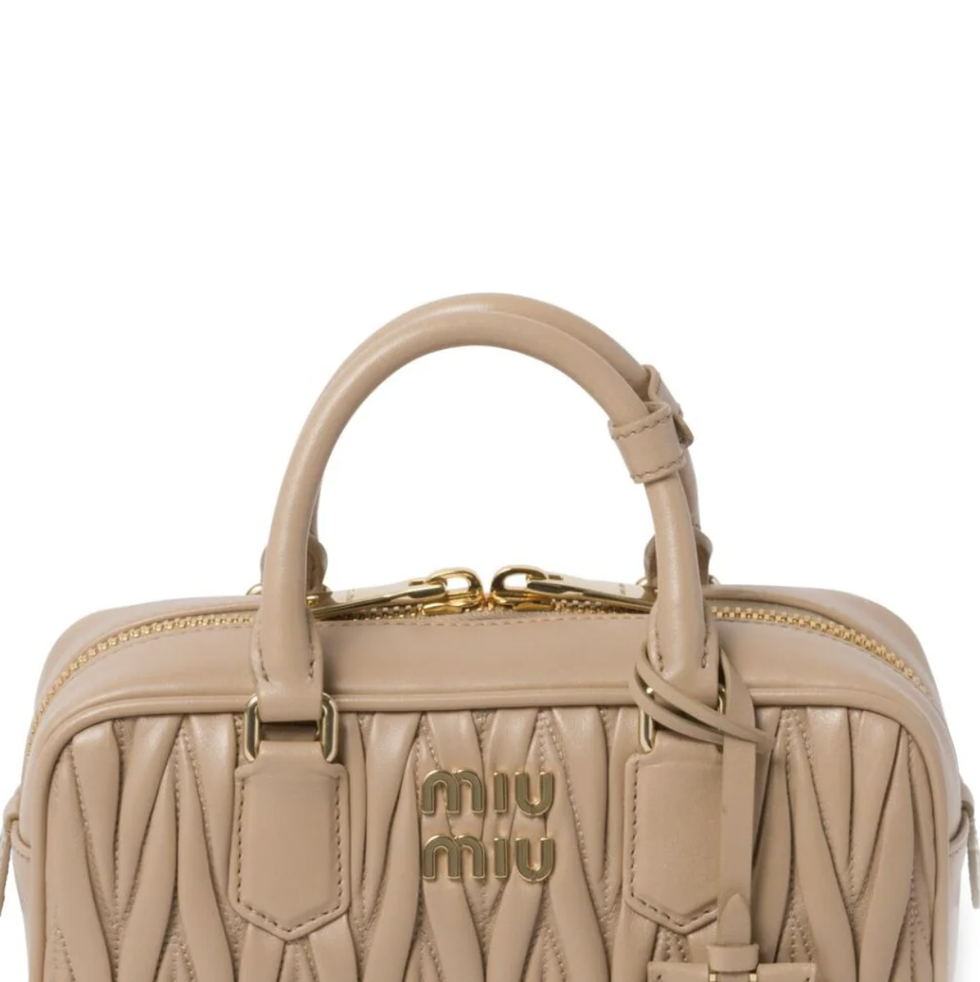 Leather Top Handle Bag By Miu Miu, Moda Operandi in 2023