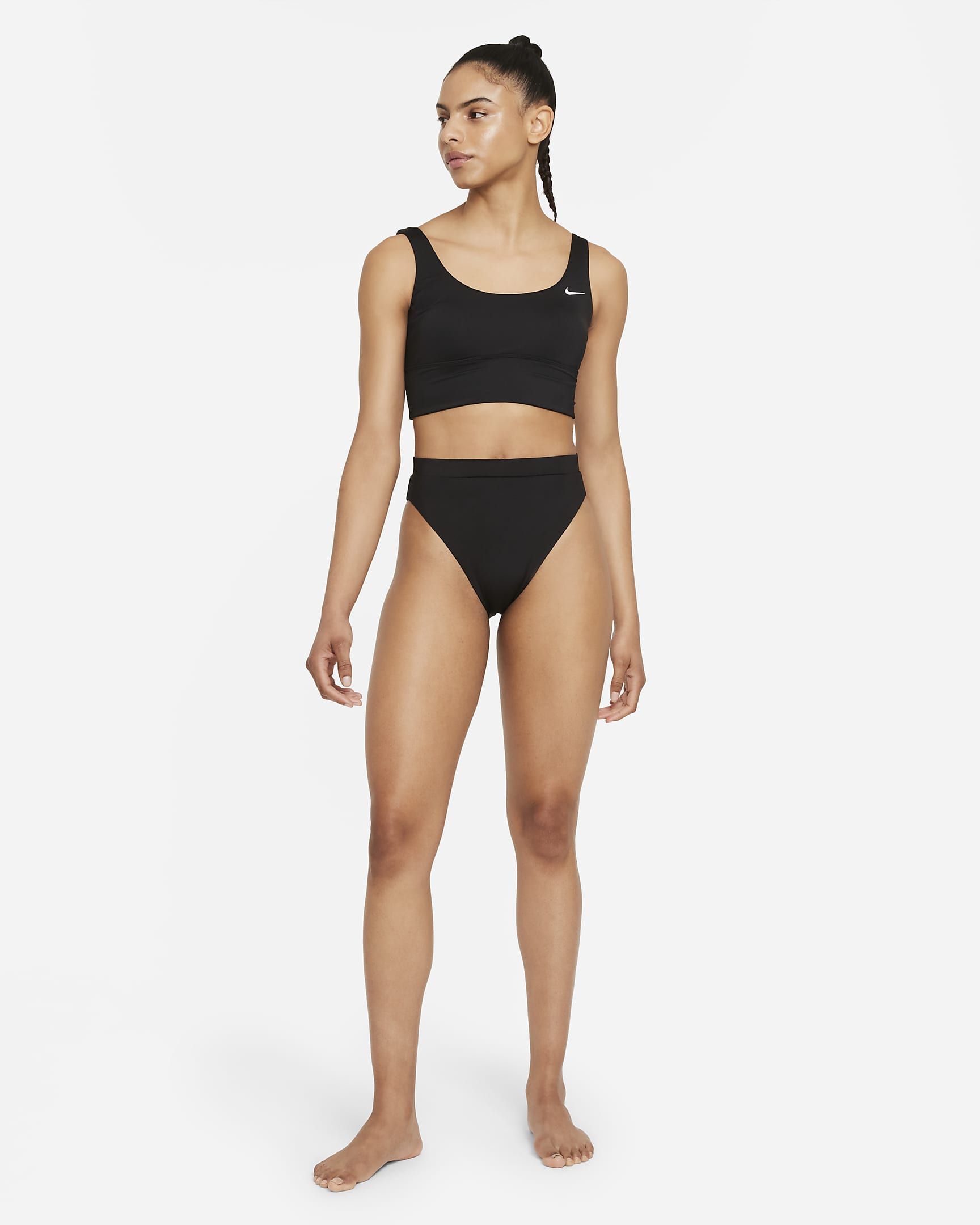 Nike high waisted bikini sale