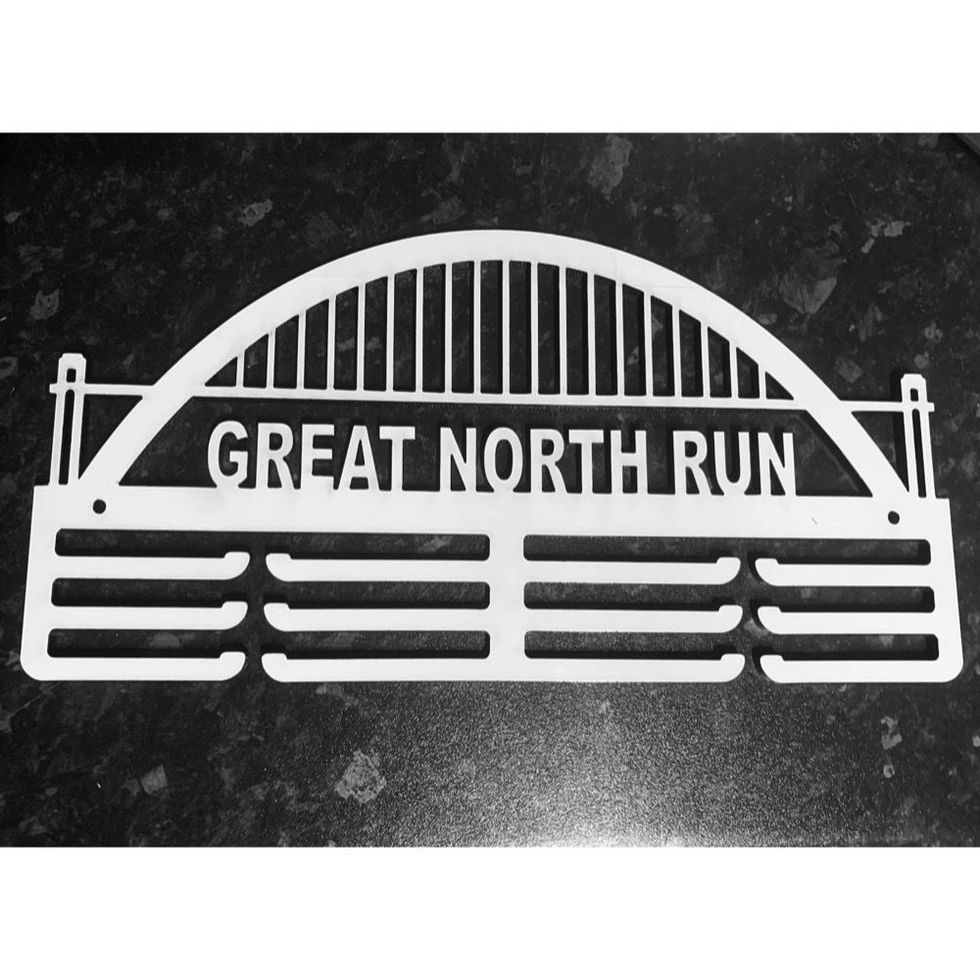 Great North Run Acrylic Medal Holder