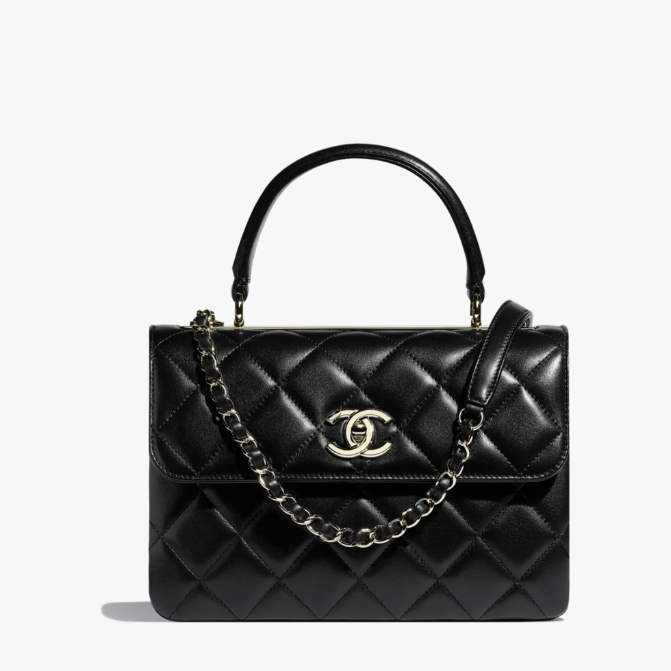 Shop CHANEL ICON 2022-23FW CHANEL  Large Flap Bag with Top Handle