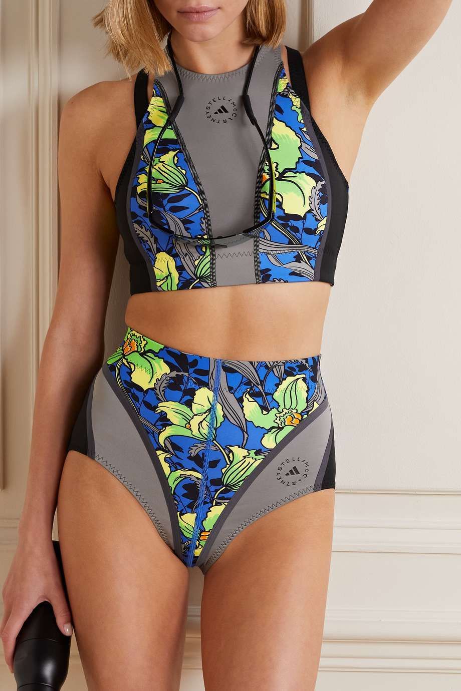 Adidas high outlet waisted bikini