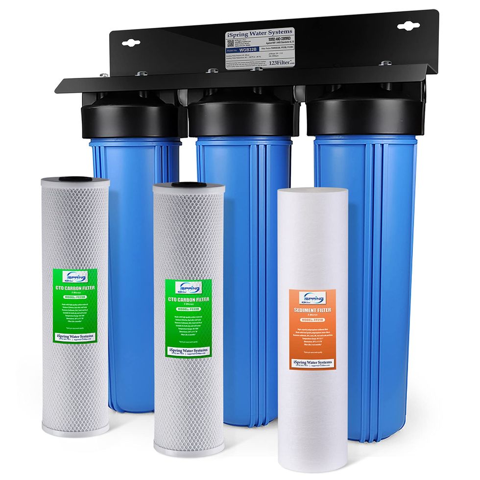 Sistema de filtración de agua para toda la casa