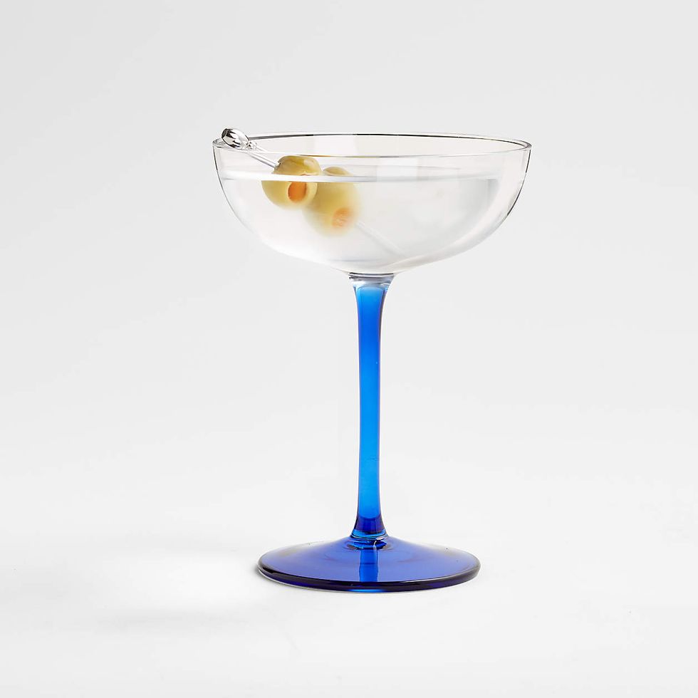 The Tini Glass in Cobalt Blue