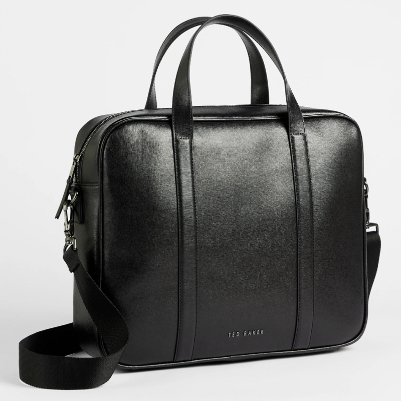 Saffiano Leather Document Bag