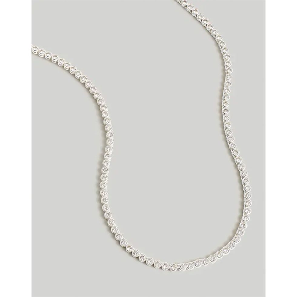 The Tennis Collection Bezel Set Crystal Necklace