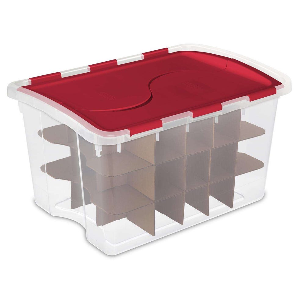 Clear Stackable Christmas Ornament Storage Box Clear Stackable Christmas Ornament Storage Box