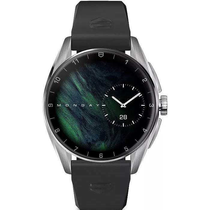 Connected Calibre E4 Rubber Strap Smartwatch