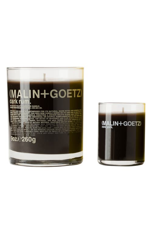 Dark Rum Candle Set