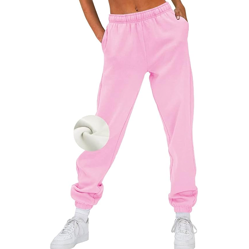 Zengjo Women's Yoga Pants (Black/Hot Pink,S) at  Women's Clothing  store