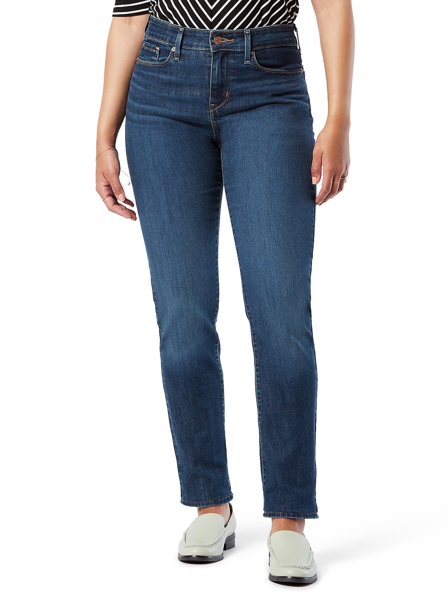 Signature levi strauss on sale high rise slim crop