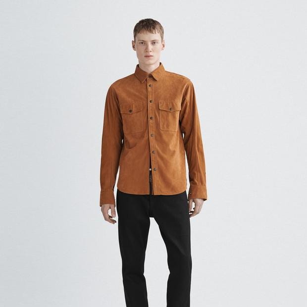 Engineered Jack Suede Shirt Engineered Jack Suede Shirt