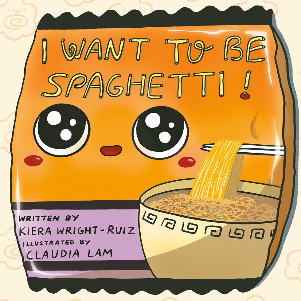 I Want to Be Spaghetti! by Kiera Wright-Ruiz and Illustrated by Claudia Lam