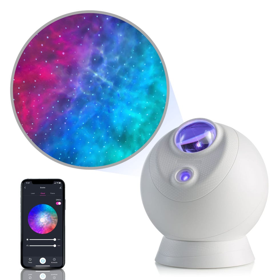 Mind-Glowing Galaxy Moon Lamp - Cool Space Night Light for Kids -  Touch/Remote Control, 16 Colors, Stand - Teen Girls Trendy Stuff - Birthday  Gifts