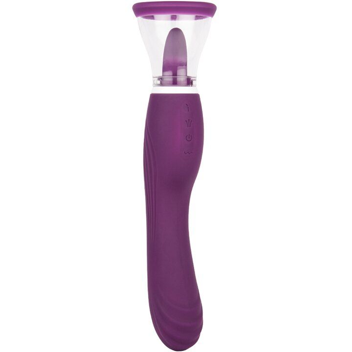 Toygasm 3-in-1 Licking Pussy Pump Vibrator